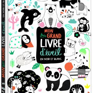 Mon très grand livre d’éveil en noir et blanc – Auzou