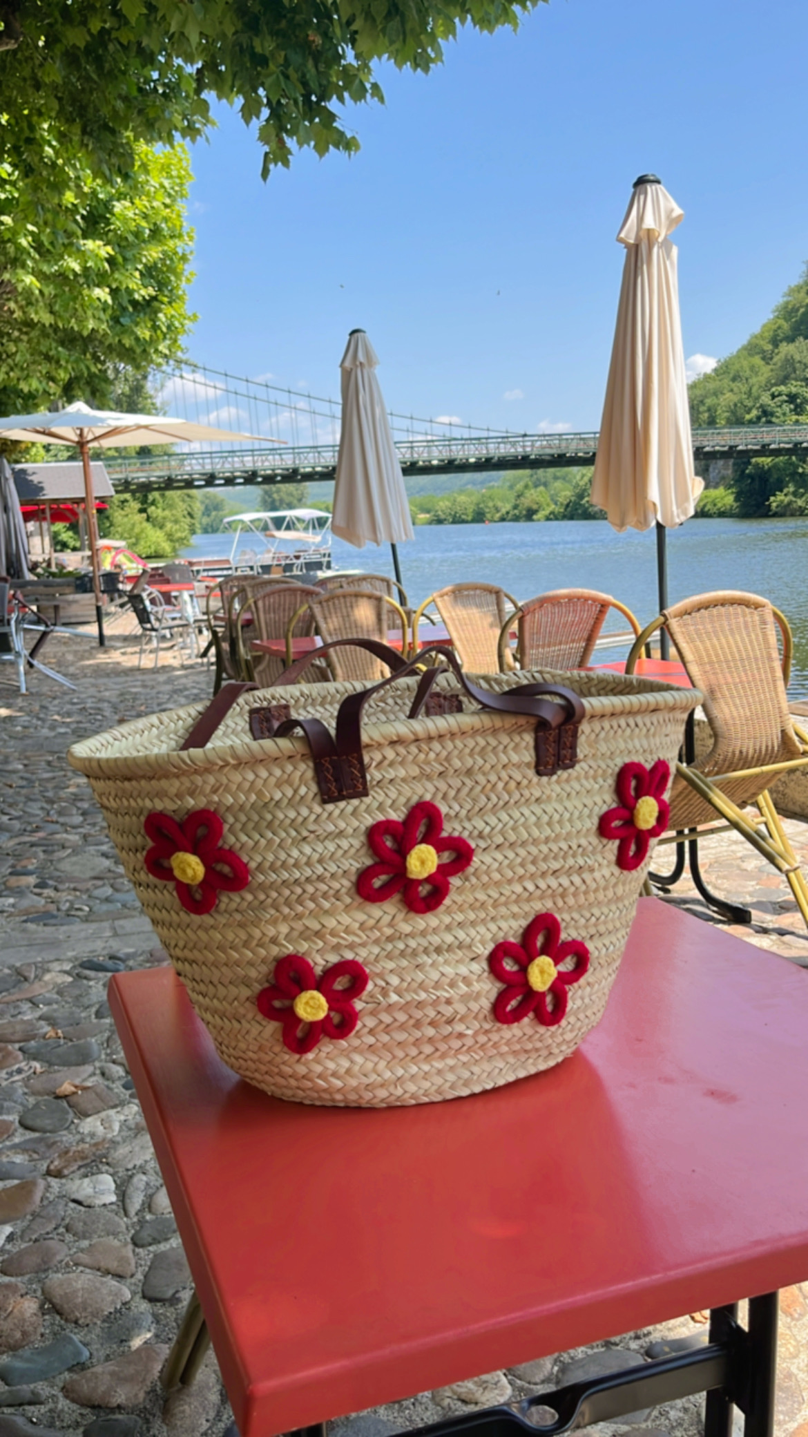 Panier de plage Daisy – Image 3