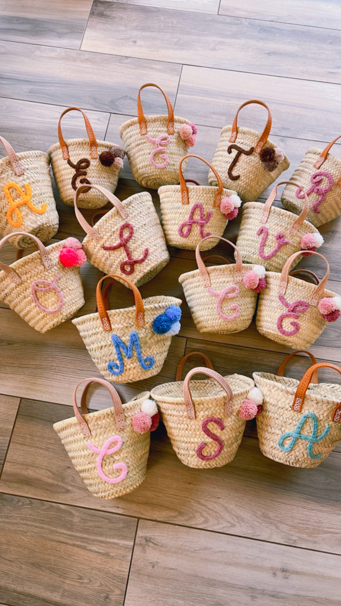 Mini panier enfant avec initiale – Image 3