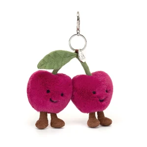 Amuseables Cherries Bag Charm, Jellycat