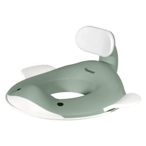 Réducteur de toilette baleine |  Vert foncé