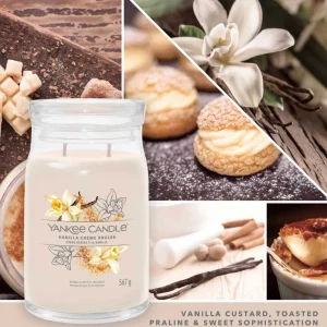 Bougie Signature Crème Brûlée/Vanille