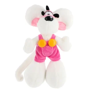 Peluche Diddl en Salopette Rose 20 cm – Diddl