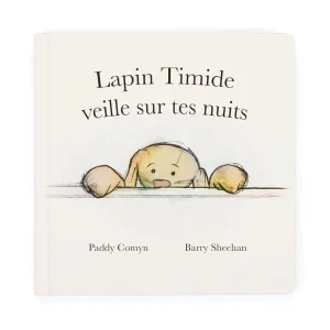 Lapin Timide Veille Sur Tes Nuits Livre, Jellycat