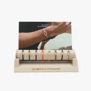 Bracelet MAILLON Doré, Le Vent à la Française