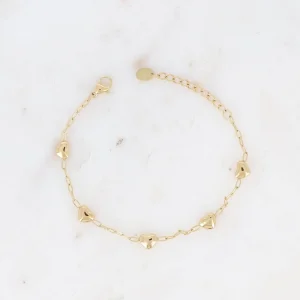 Bracelet Pampilles Cœurs