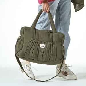 Sac à Langer Kaki « Comme un Bonbon » – BEBEL
