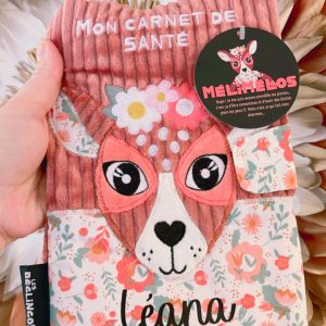 Protège carnet de santé Biche