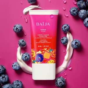 Crème Visage Fouettée à l&rsquo;Extrait de Myrtille, Baïja