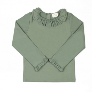 Haut à volant anti-uv vert – Les petits dorés