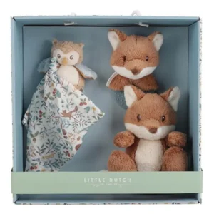 Coffret cadeau de peluches Forest Friends, Little Dutch