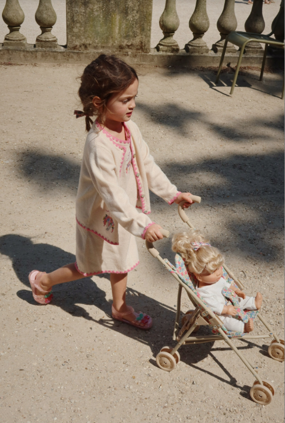 Poussette Canne Poupée Fleurs – Konges Sløjd – Image 4