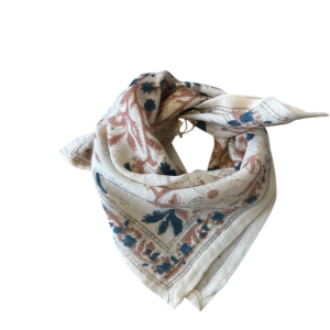 Foulard en Laine Prusse 50 cm – SO FAMILY