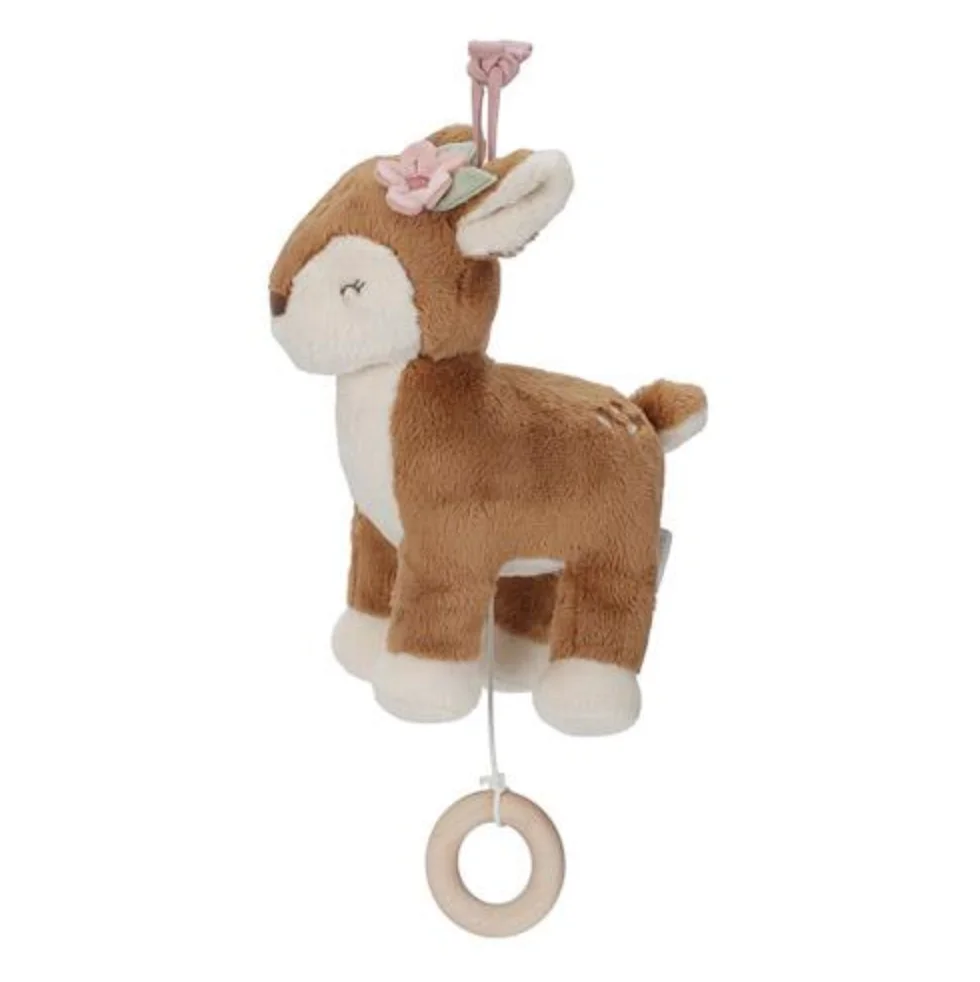 Boîte à musique Cerf Fairy Garden, Little Dutch