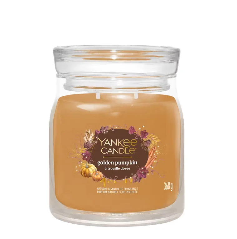 Bougie Citrouille Dorée, Yankee Candle – Image 2