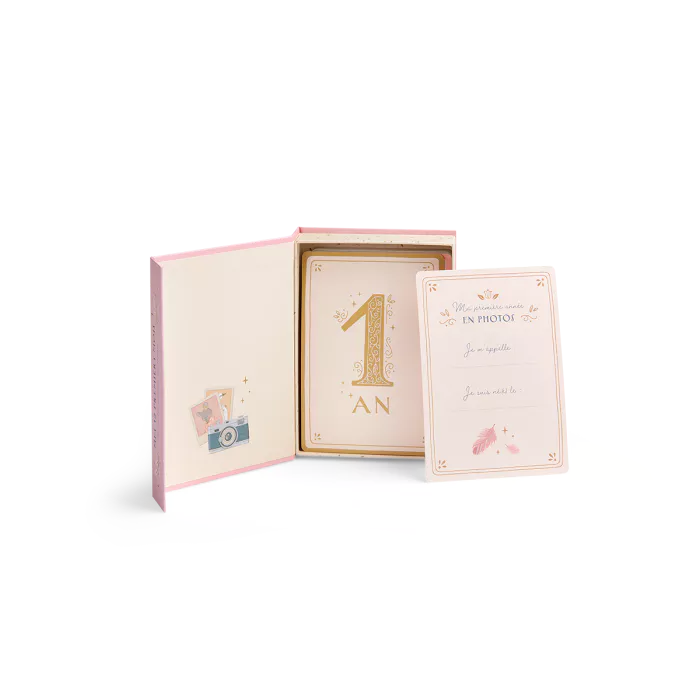 Cartes 12 Premiers Mois Petite Ecole de Danse, Moulin Roty – Image 3