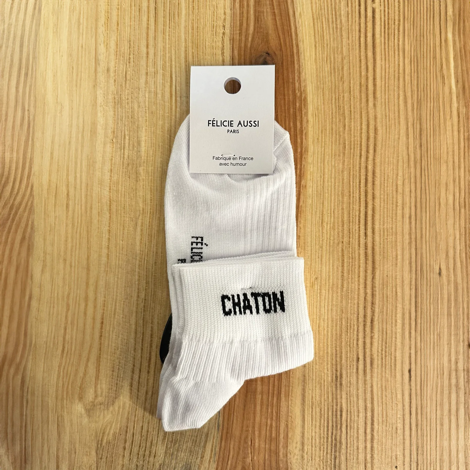 Chaussettes Basses « Chaton », Félicie Aussi