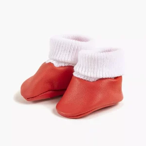 Chaussons chaussettes Rouge