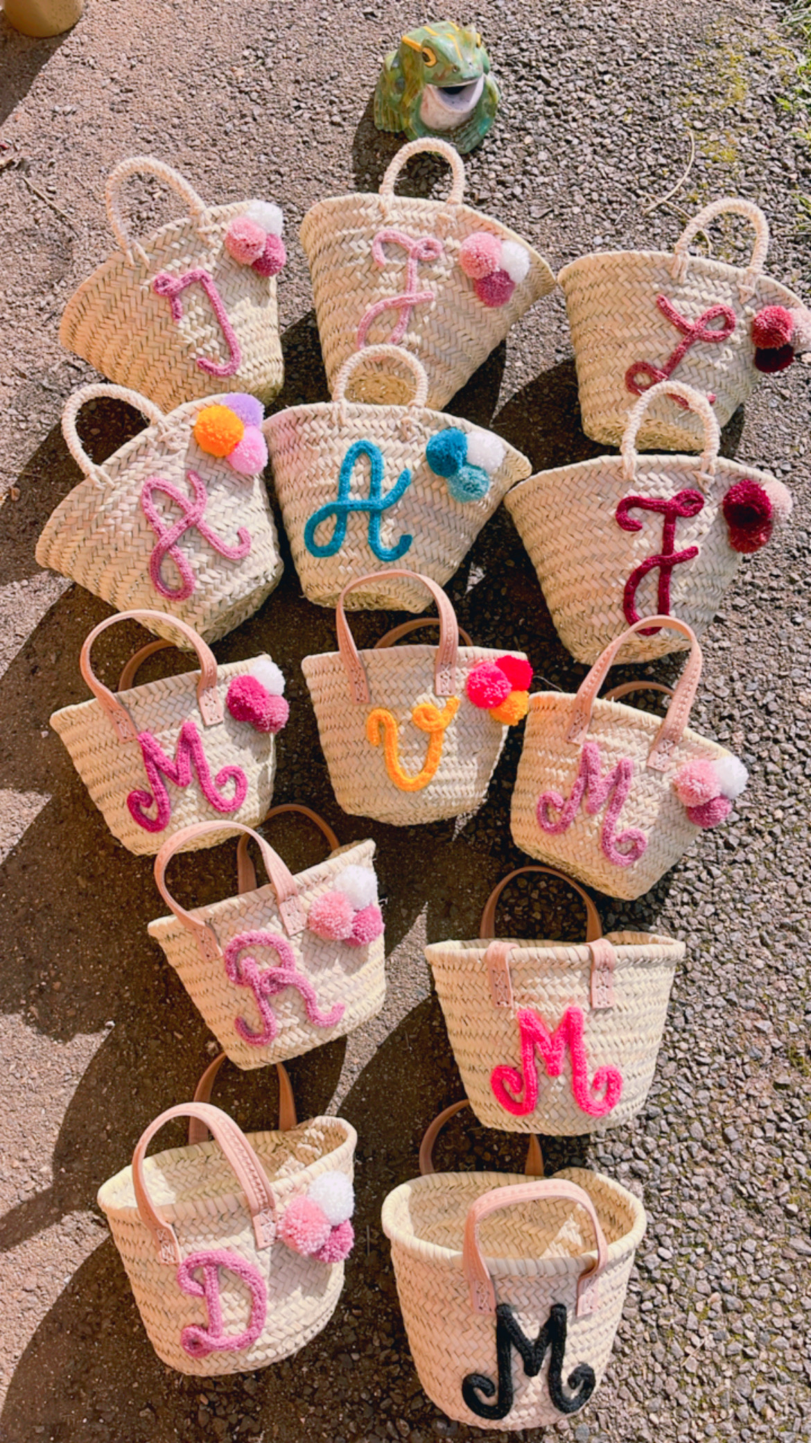 Mini panier enfant avec initiale – Image 2