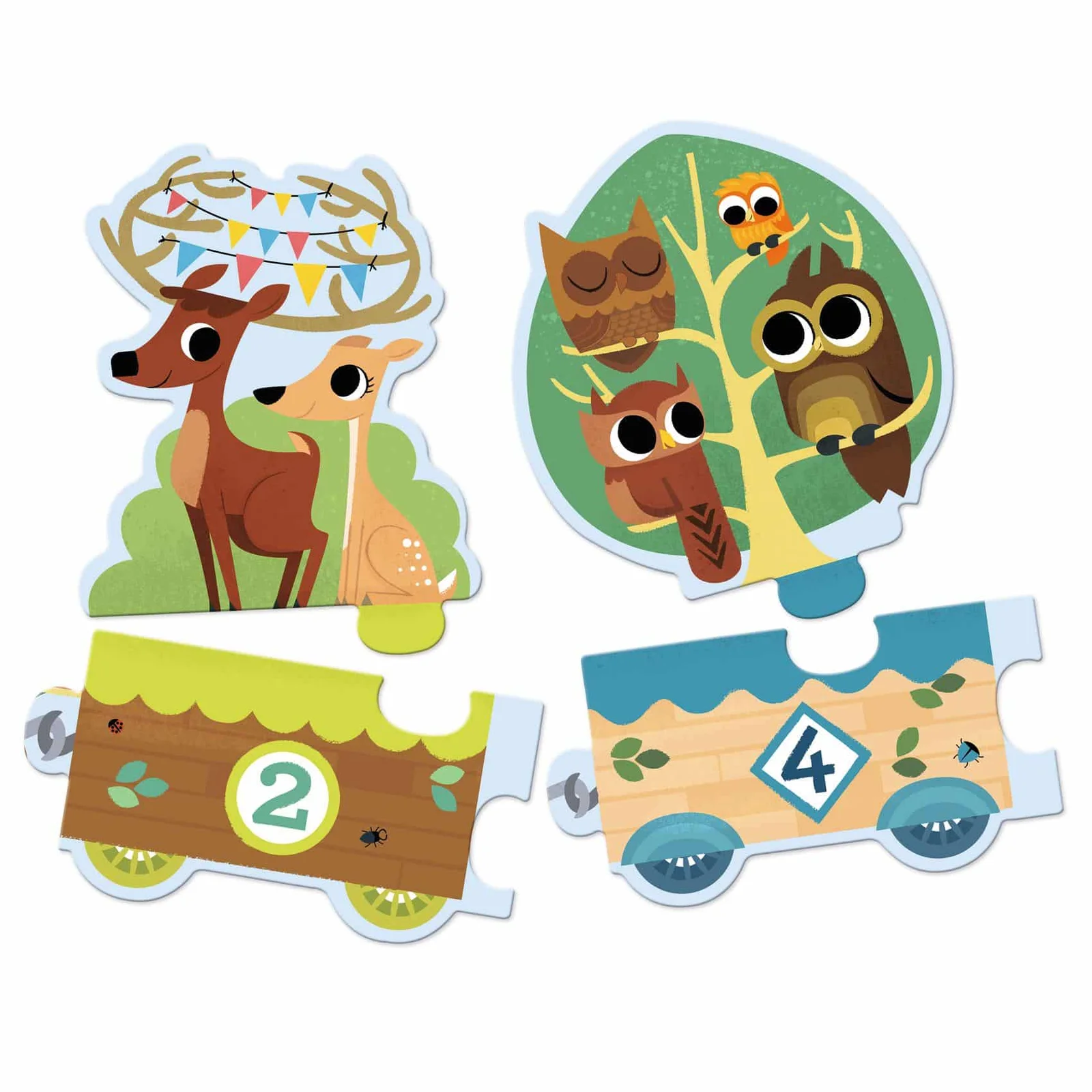 Puzzle Duo Je Compte Djeco – Image 2