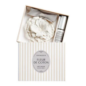 Décor parfumé et concentré de parfum Les Intemporelles – Fleur de Coton, Mathilde M