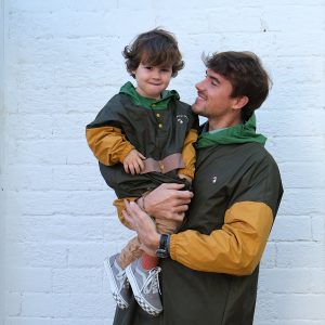 Poncho de pluie kaki – POULE PARTY