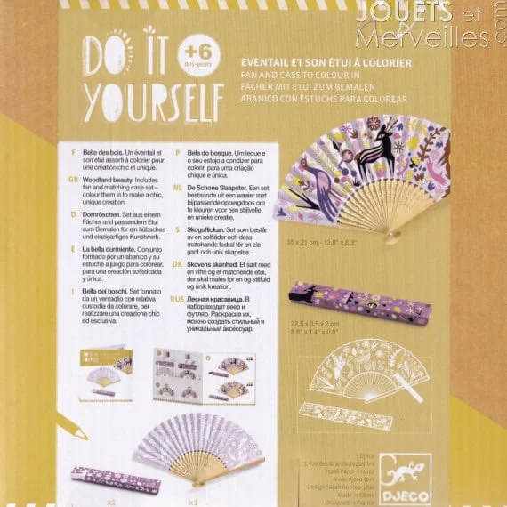 DIY Éventail à Colorier – Image 3