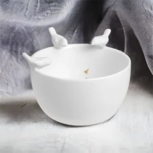 Vide Poche Oiseaux Porcelaine