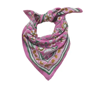 Foulard Delhi cerise 50 cm – So family