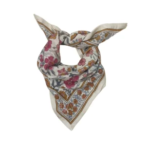 Foulard Delhi Azur 50 cm – So family