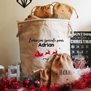 Hotte de Noël – Taille L – Rennes