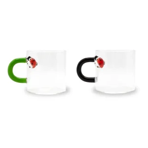 Set de 2 tasses à café Coccinelle, WD LIFESTYLE