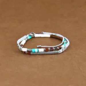 Bracelet Cameron Marron, Zag