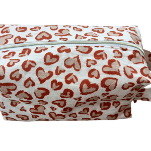 Trousse de toilette en gaze de coton