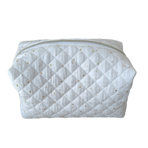Trousse de toilette matelassée