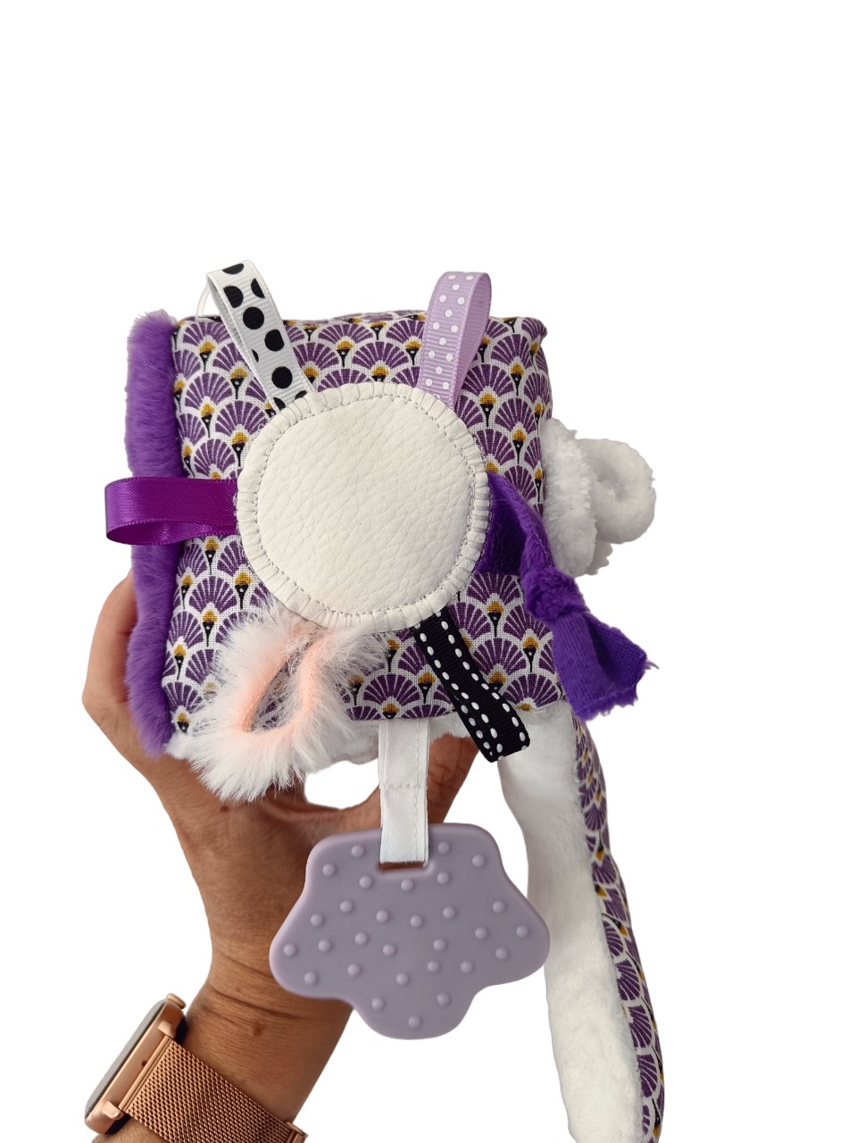 Cube d’activité Baleine (personnalisable prénom) – Image 6