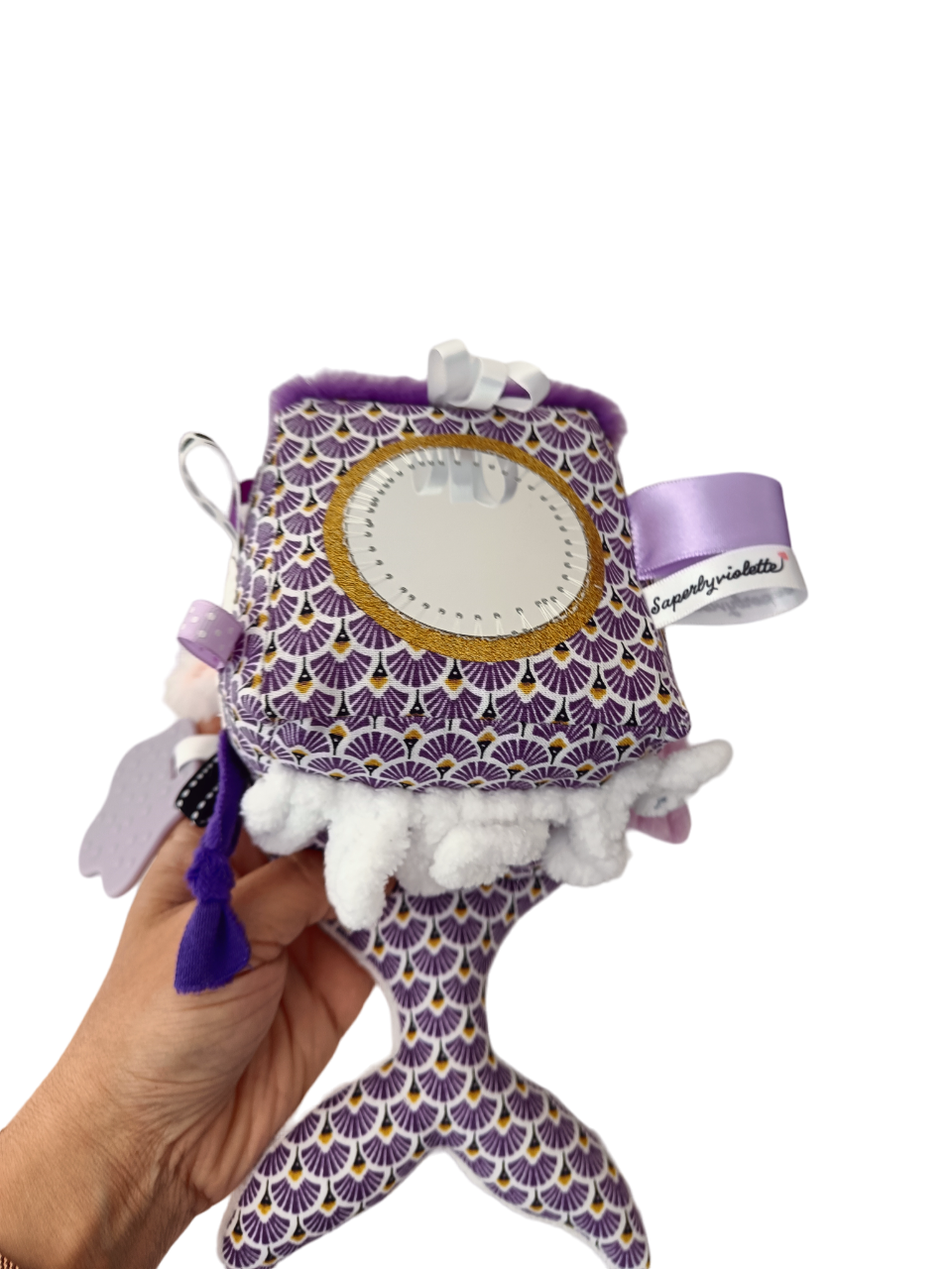 Cube d’activité Baleine (personnalisable prénom) – Image 5