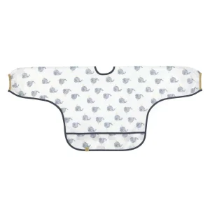 Bavoir Manches Longues avec Poches Baleine