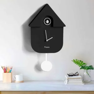 Pendule Murale Coucou Maison Noire
