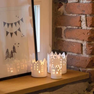 Photophores Découpés Maisons Plusieurs tailles, Räder