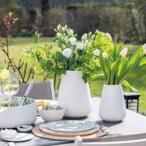 Vase en Porcelaine Floral, Räder