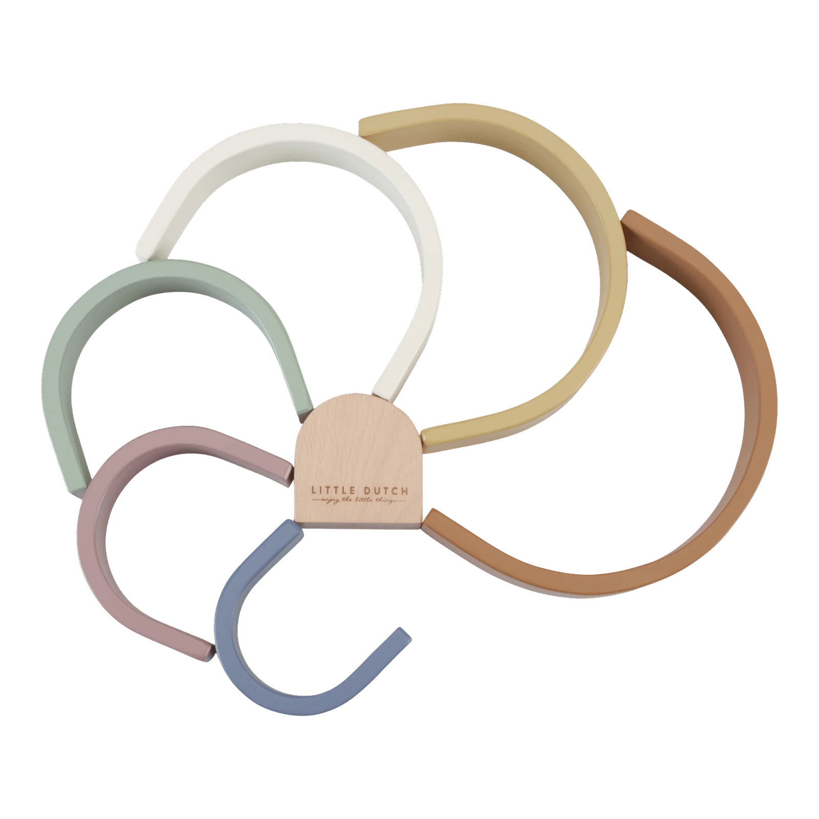 Arc-en-ciel à Empiler Vintage, Little Dutch – Image 3