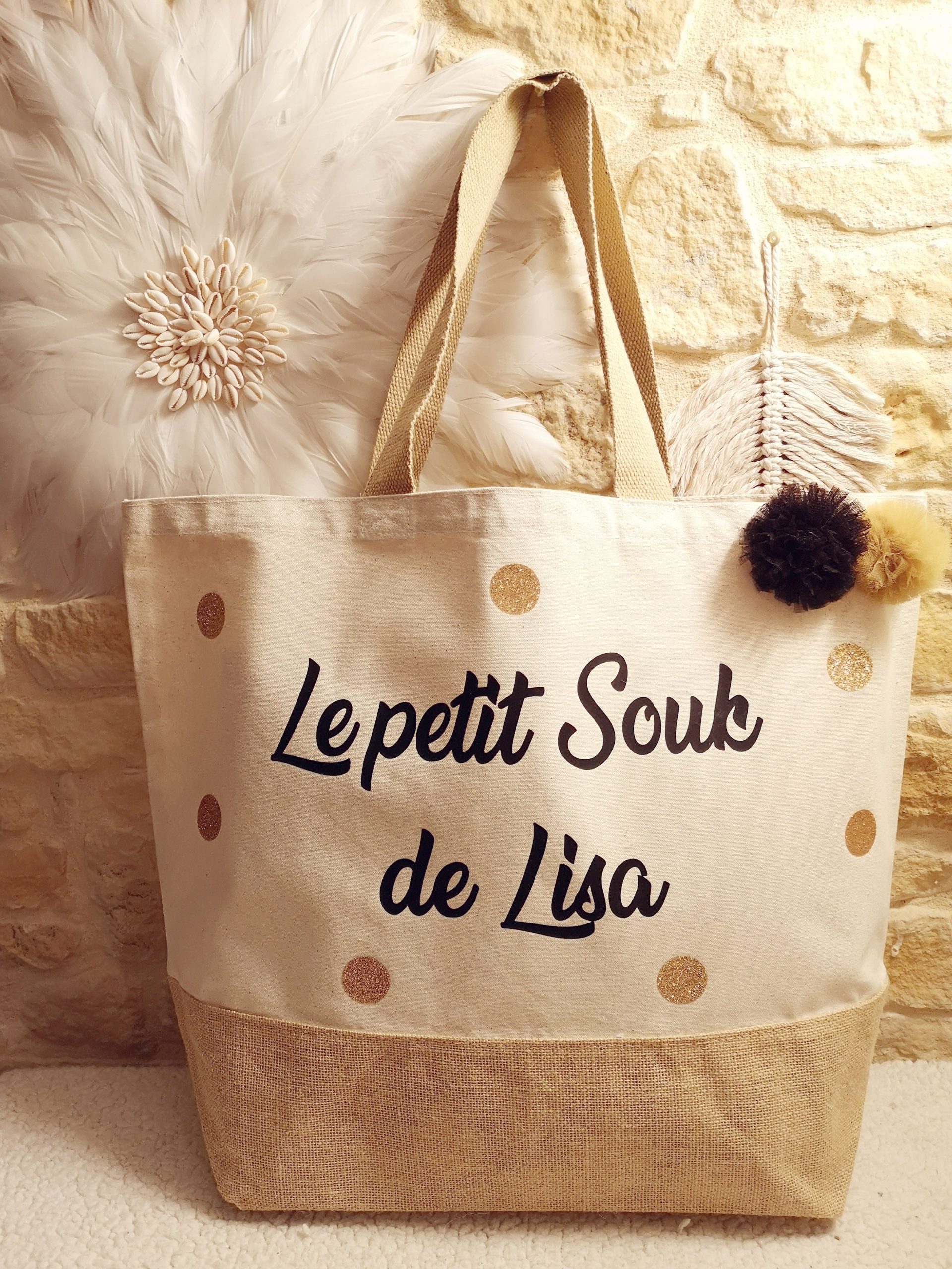 Grand Sac Bi matière à personnaliser