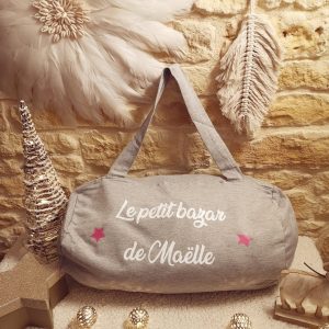 polochon élastique sac gris