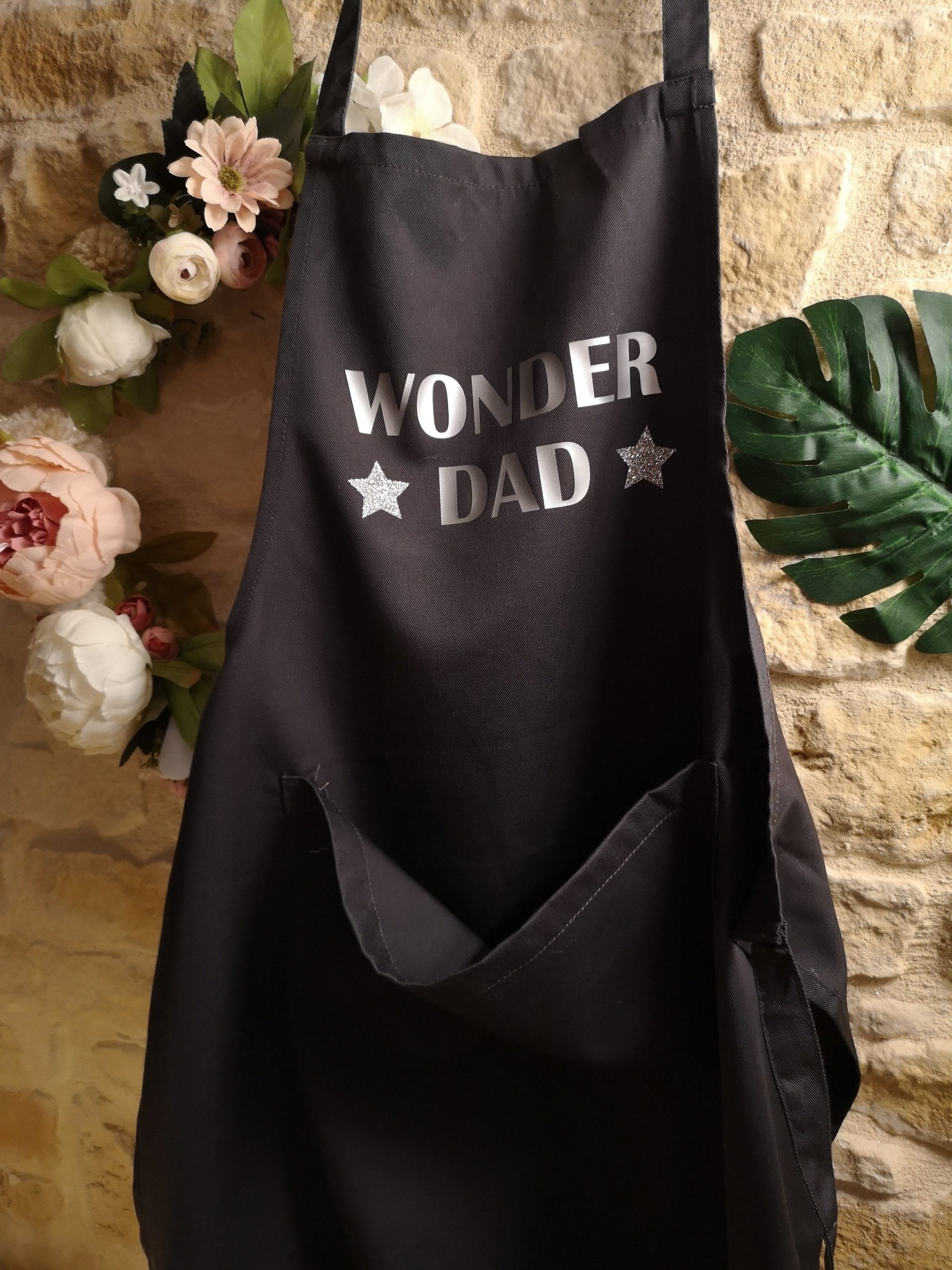 Tablier gris anthracite à personnaliser – Image 2