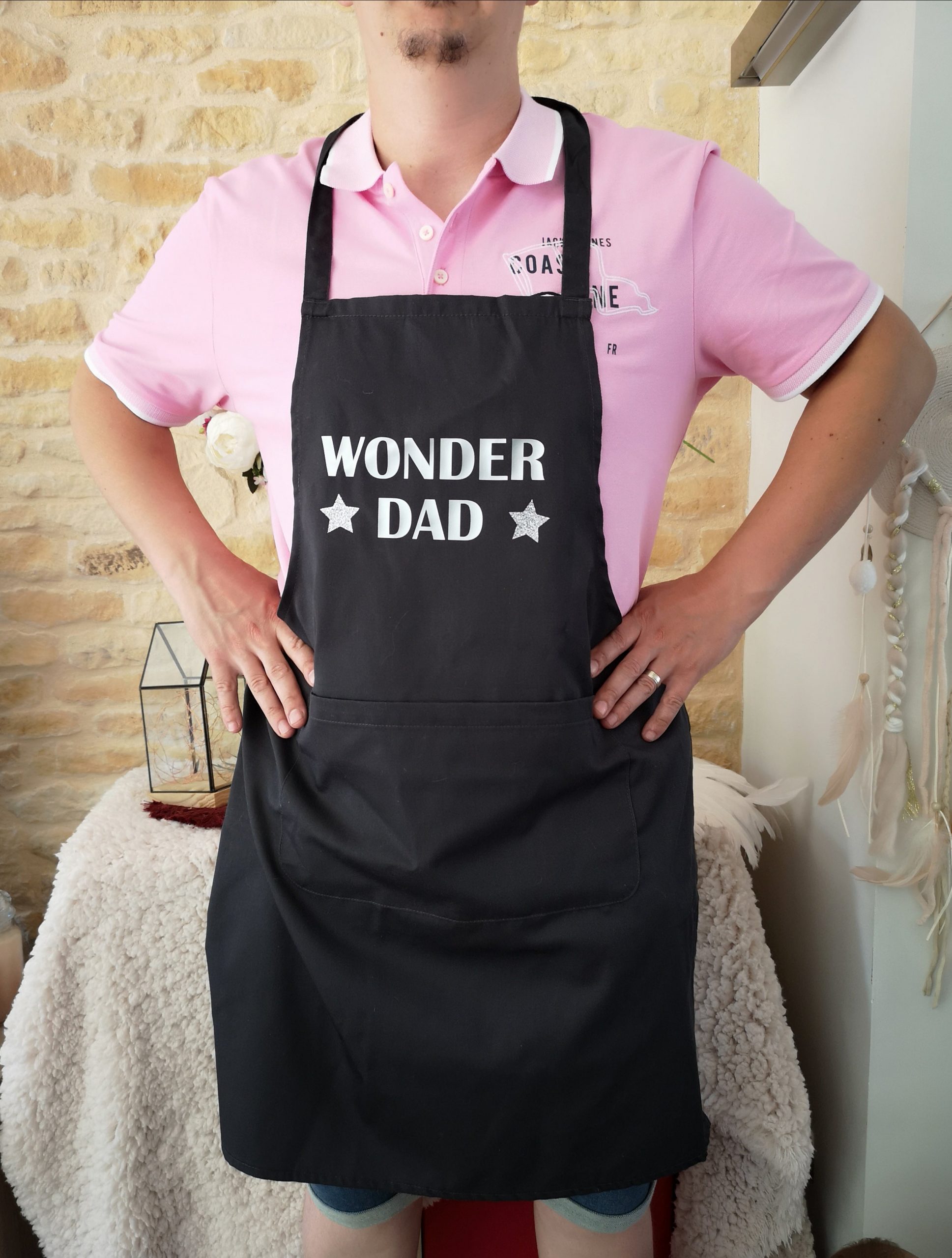 Tablier gris anthracite à personnaliser – Image 5