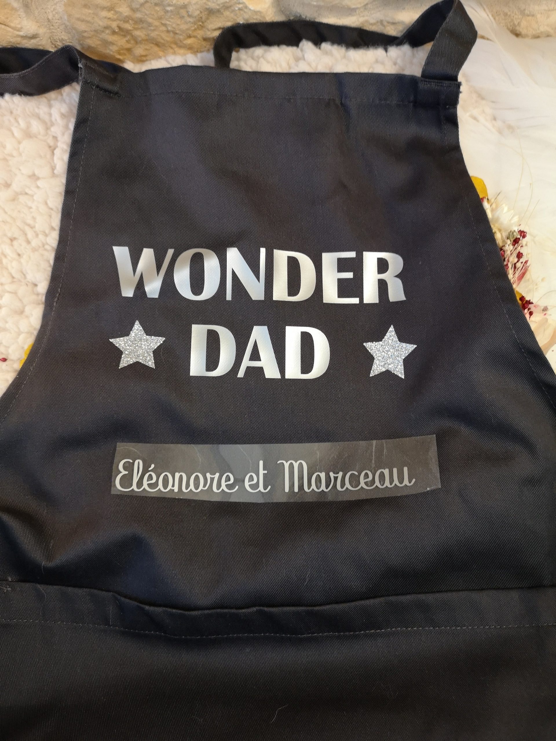 Tablier gris anthracite à personnaliser – Image 4