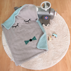 Couverture naissance Mr Papouillou, personnalisable.