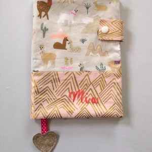 Protège carnet de santé personnalisable (prénom)