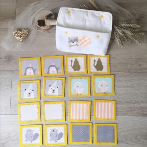 Jeu de memory, pochette personnalisable